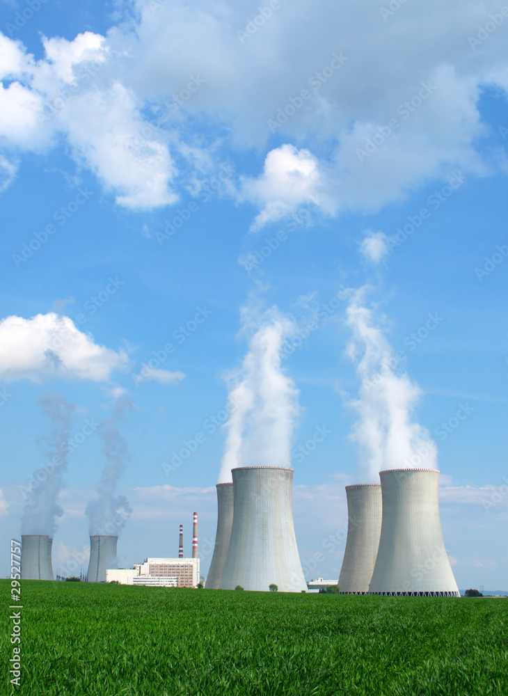 Nuclear power plant. Dukovany, Czech Republic, EU.