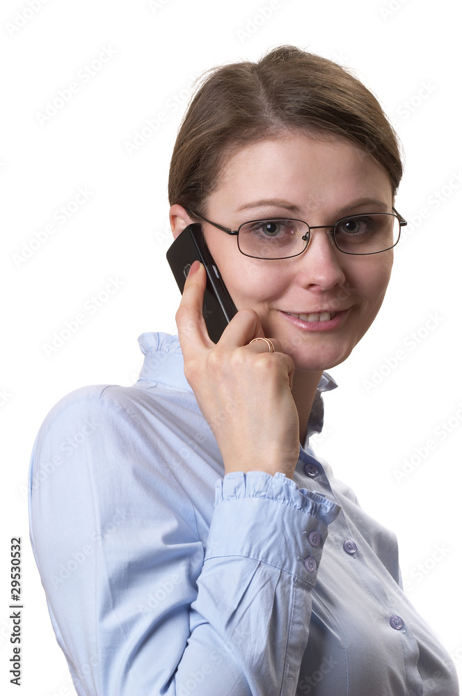 Woman on call
