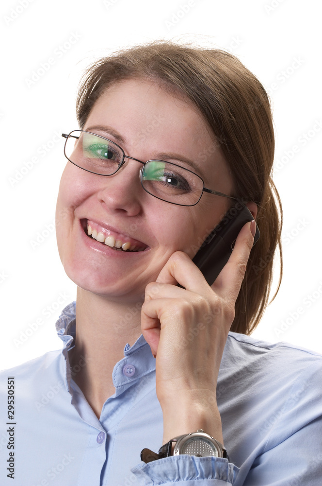 Woman on call
