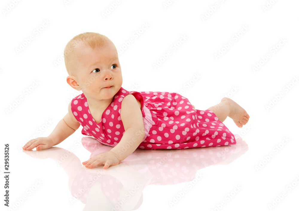 Fototapeta premium Six month girl