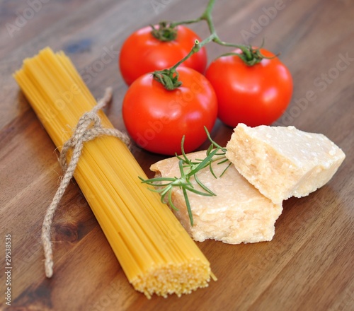 Spaghetti mit Parmesan