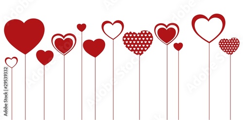 Valentine's Day hearts