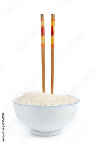 Bowl and rice