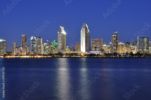San Diego at night © Steve Minkler