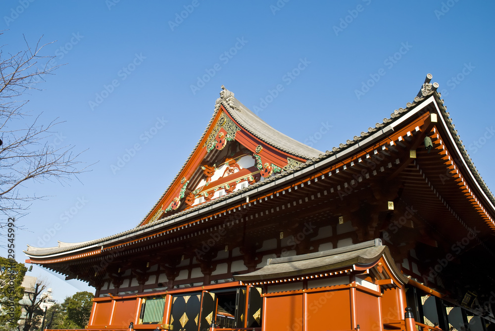 roof japanese temple