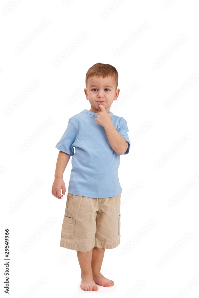 Little boy posing Little boy posing