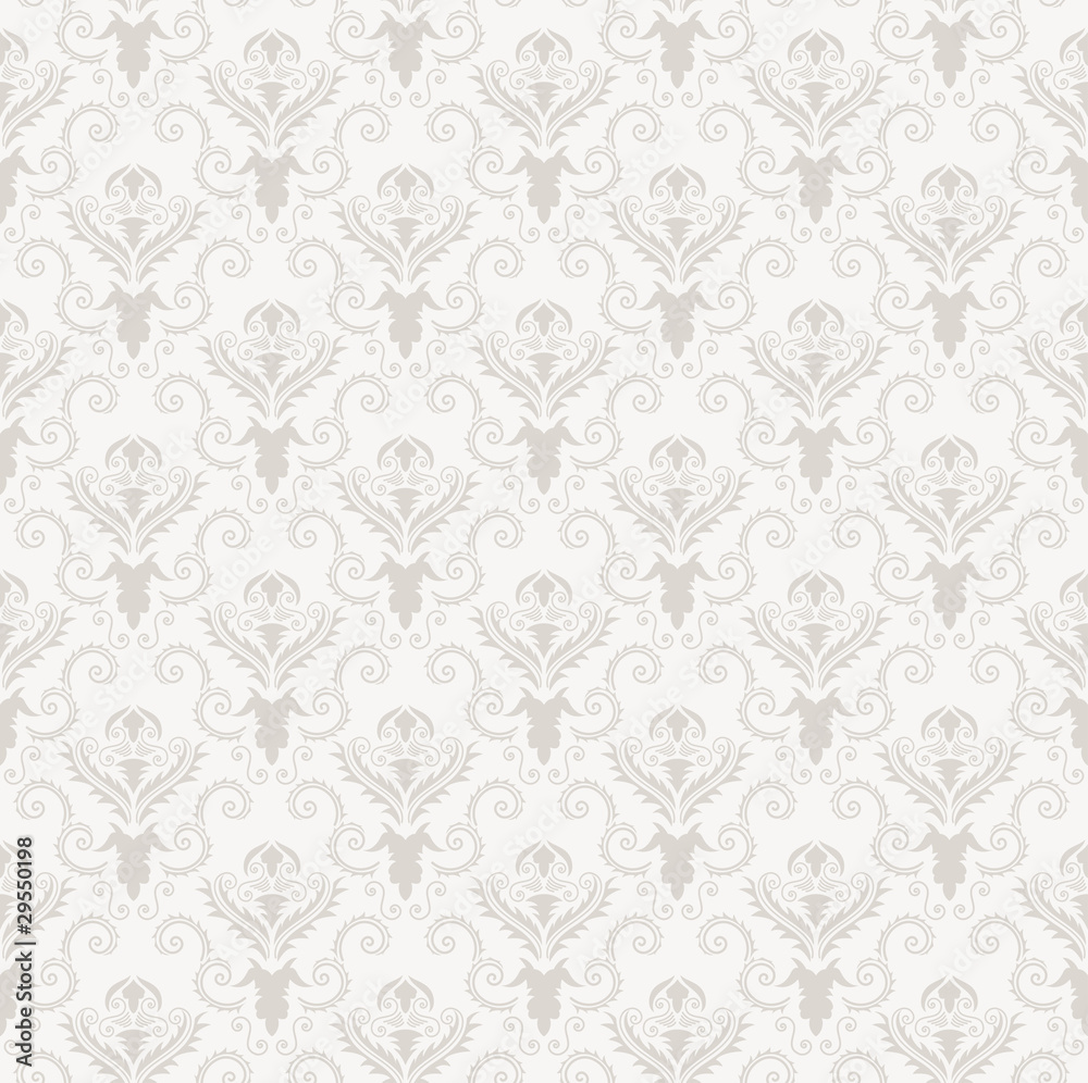 seamless damask pattern