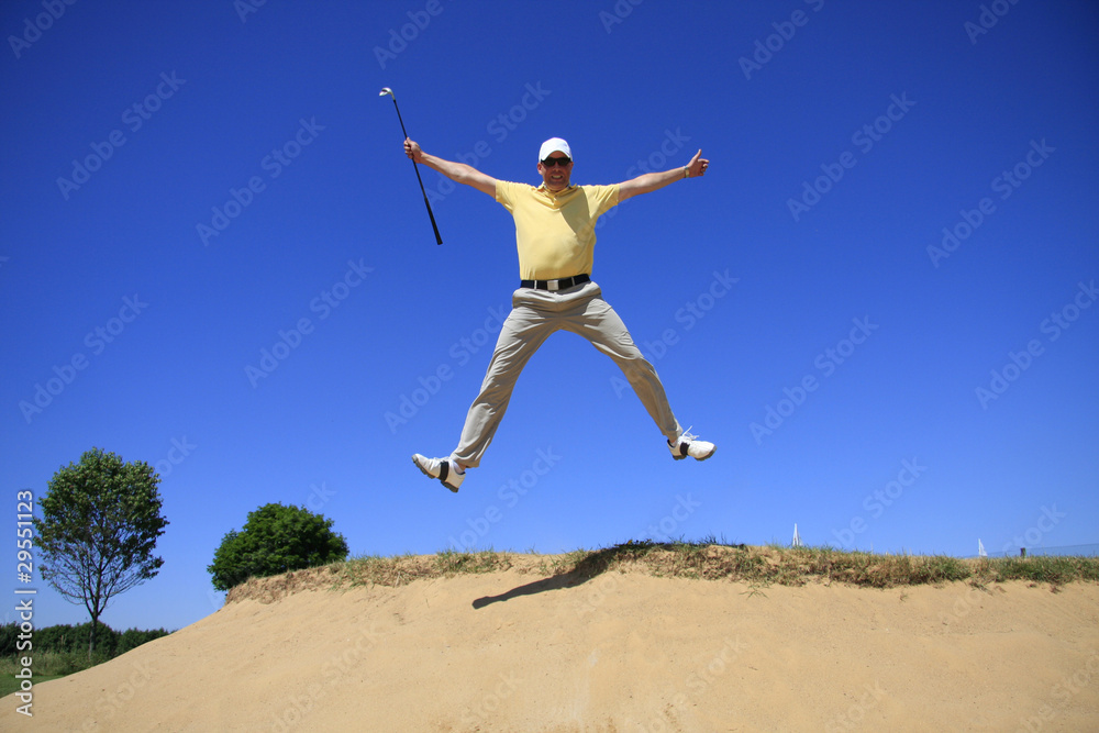 Obraz premium Golf Winner