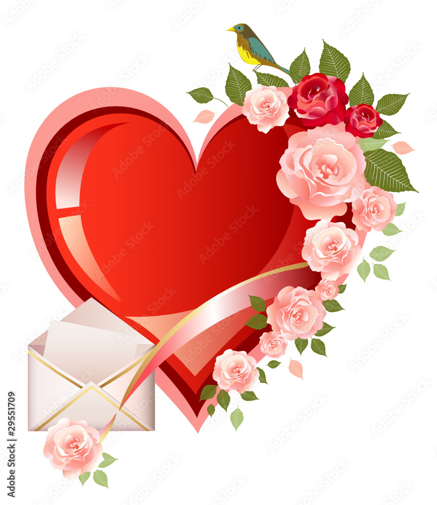 Heart with Envelope