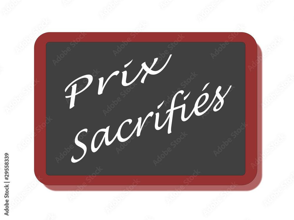 Obraz premium PANNEAU PRIX SACRIFIES