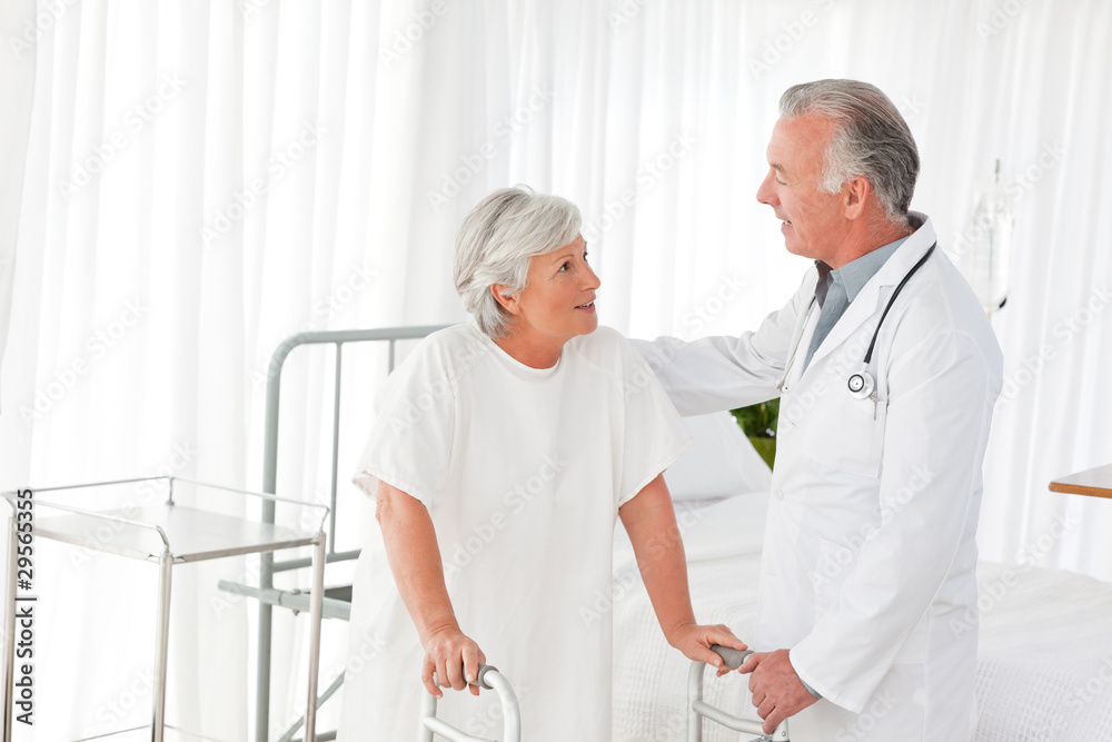 Doctor speaking with his patient Doctor speaking with his patient