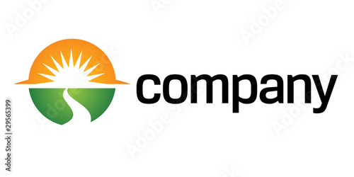 Way to sun logo for organization
