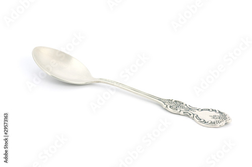 spoon silver isolated
