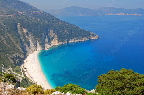 beautiful greek beach