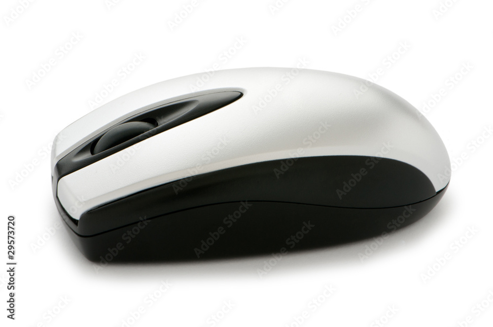 Cordless mouse isolated on the white background Cordless mouse isolated on the white background