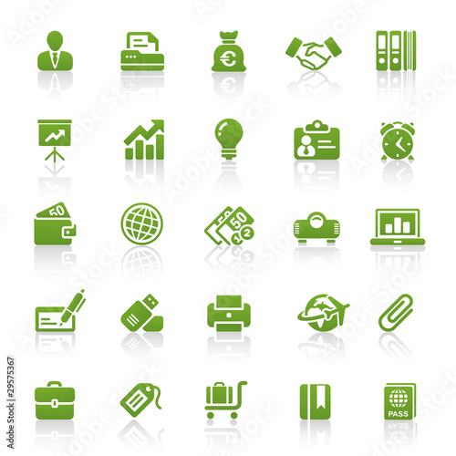 Green Web Icons
