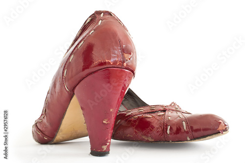 фотографія Old Red Shoes