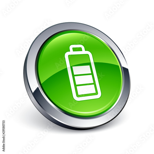 icône bouton internet pile batterie énergie