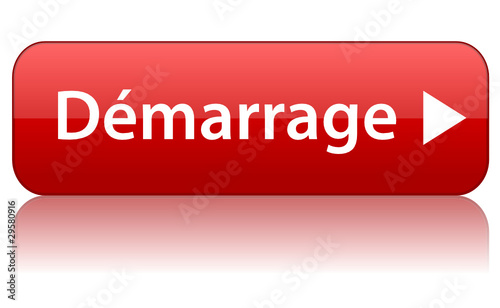 Bouton Web "DEMARRAGE" (start démarrer go cliquer ici connexion)
