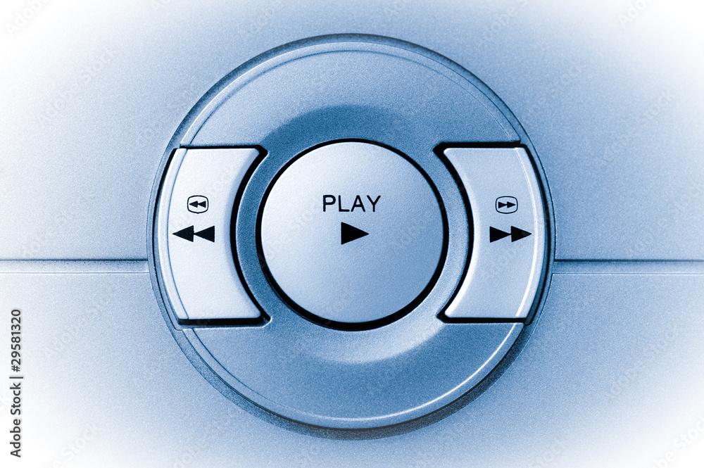 play button on an electronic device play button on an electronic device