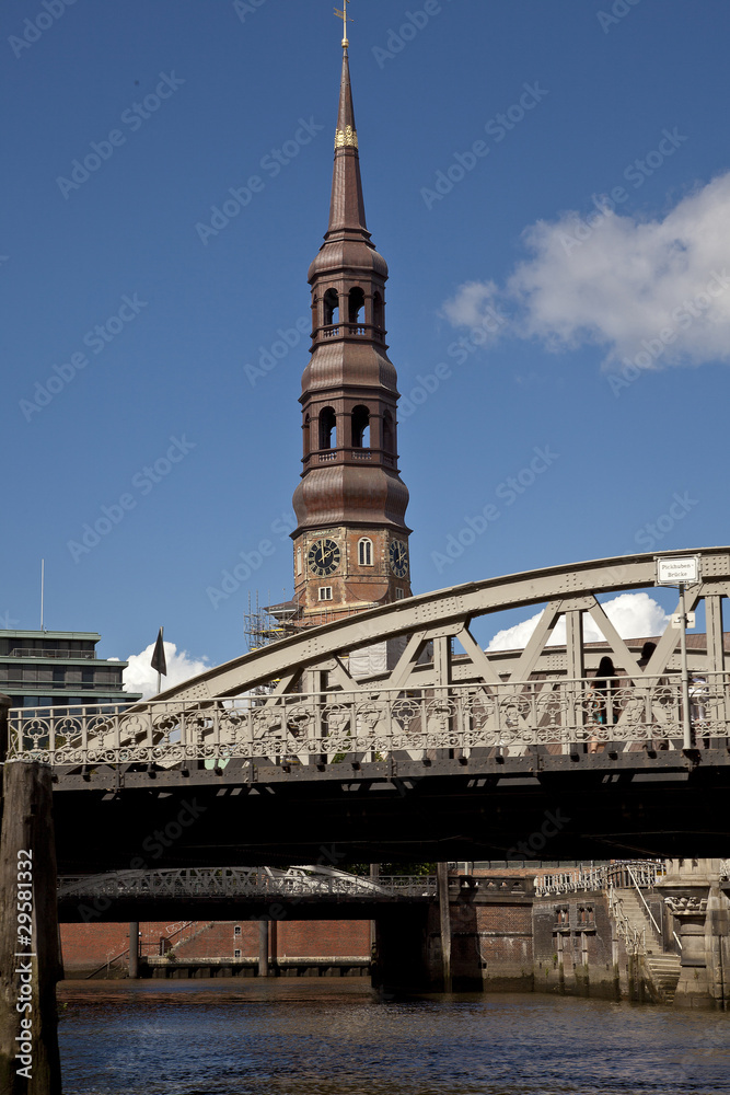 Obraz premium Hamburg Speicherstadt