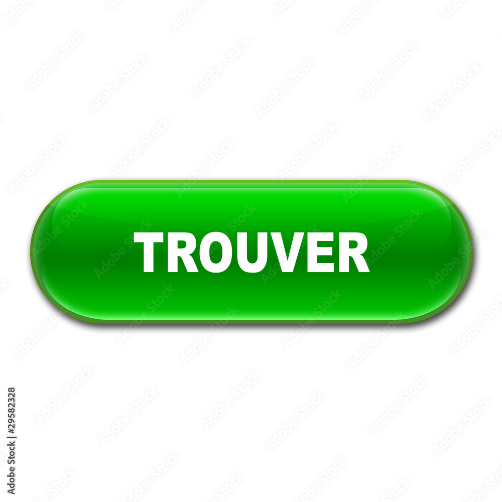 Boton alargado brillante texto TROUVER Boton alargado brillante texto TROUVER