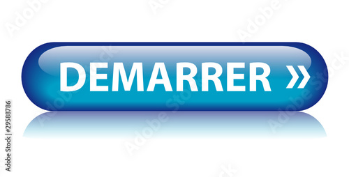 Bouton Web "DEMARRER" (démarrage start cliquer ici go connexion)