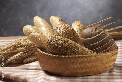 still-life with bread photo