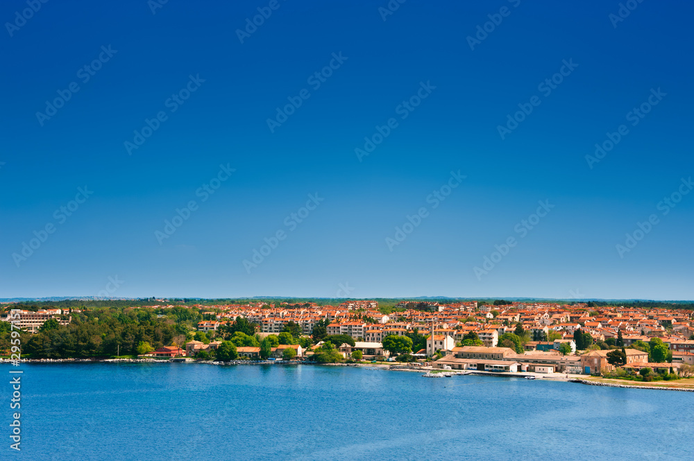 Porec, Adriatic town in Croatia, popular touristic destination
