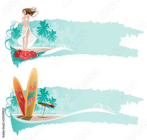 beach banner