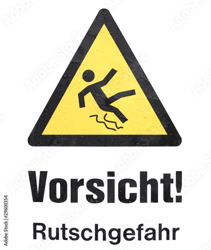 Achtungsschild