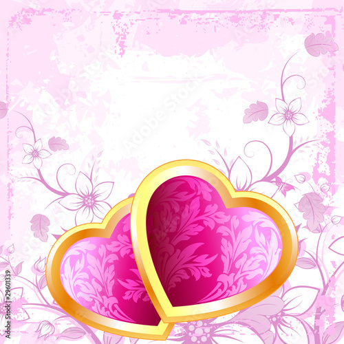 Grunge Valentine's Hearts