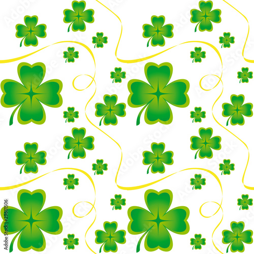 Irish seamless pattern