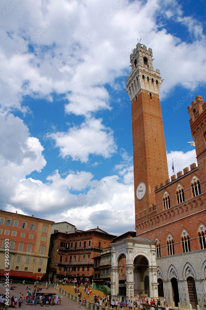 Obraz premium Piazza del Campo