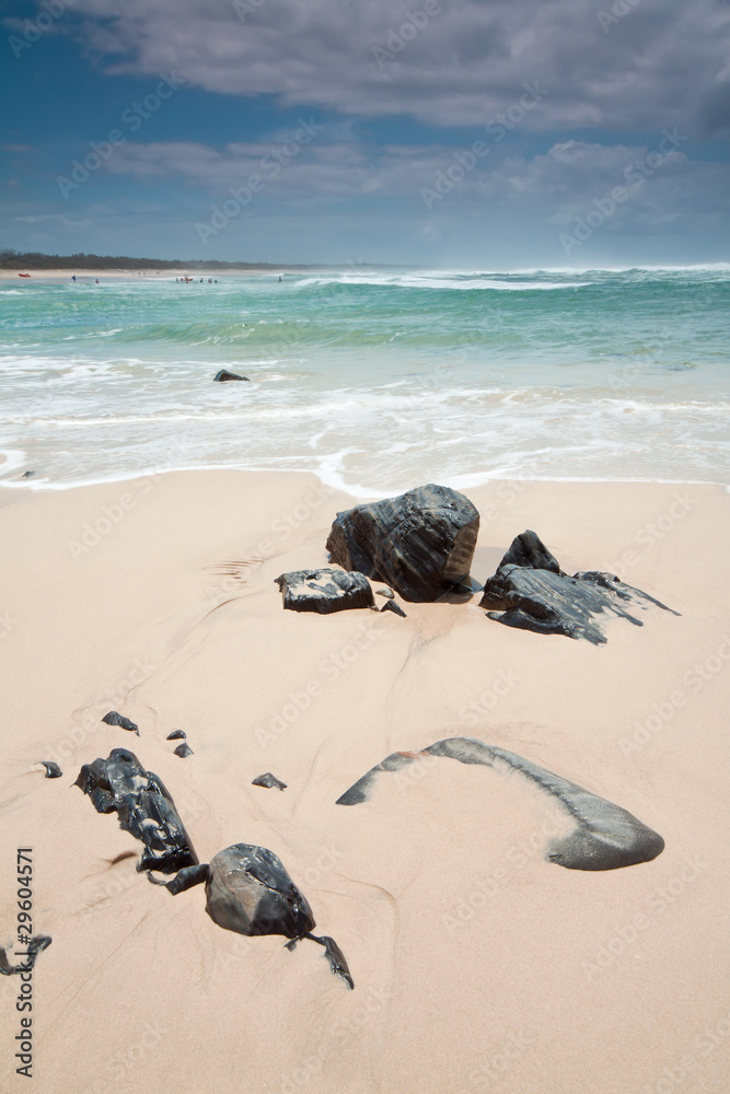Obraz premium australian beach during the day