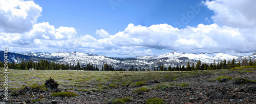 Canvas Print Desolation Wilderness Panorama