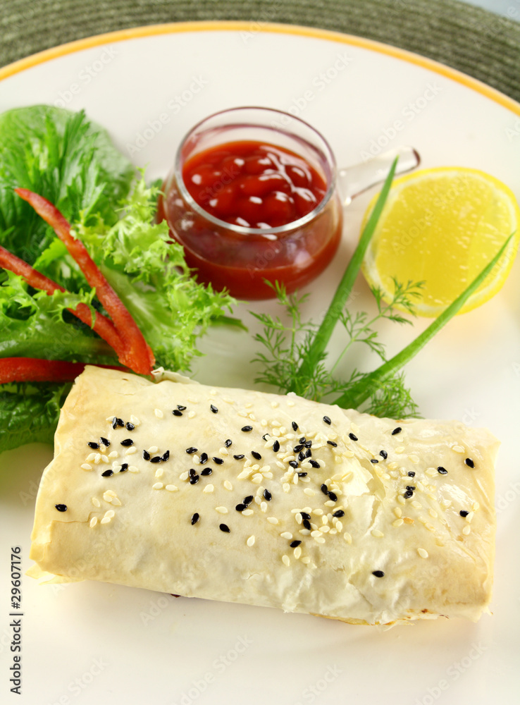 Feta Filo Rolls Feta Filo Rolls