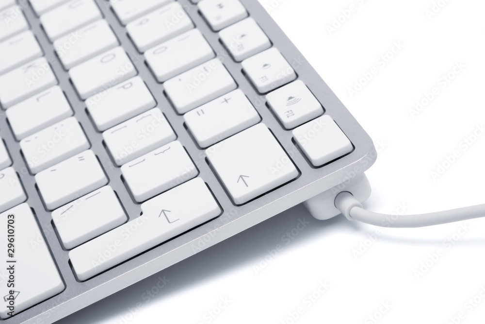 Fototapeta premium modern and stylish keyboard