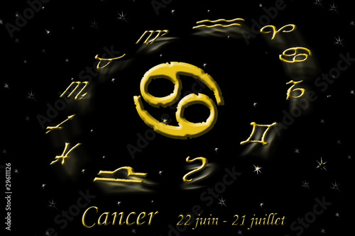 Horoscope cancer, dates photo