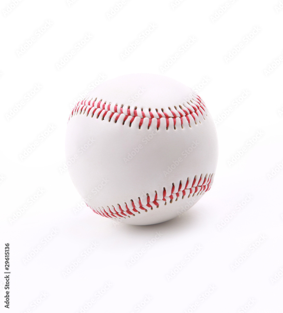 baseball isolated on white background.