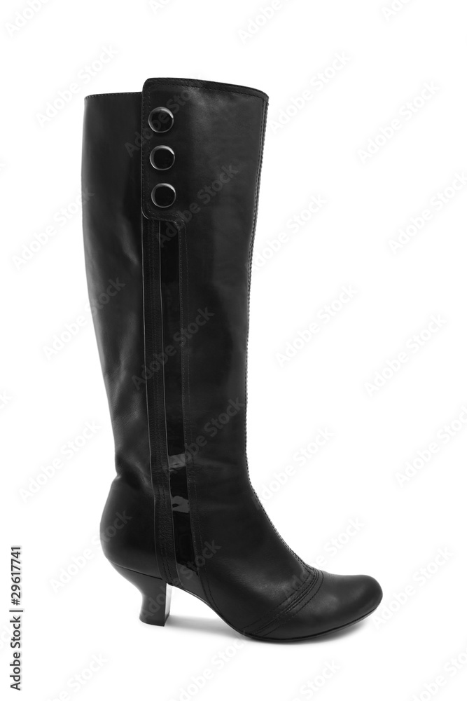 Black boot