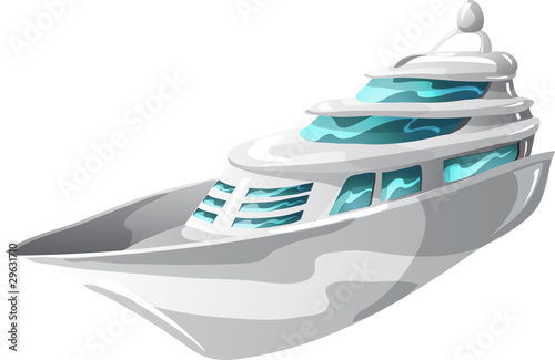 Large motor yacht