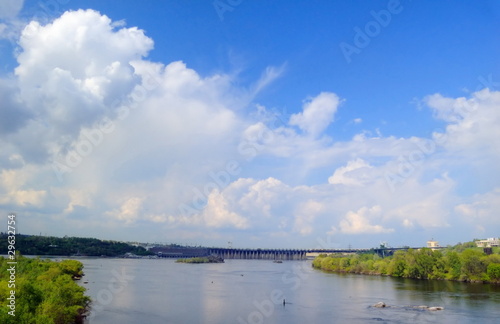 Hydroelectric power station photo