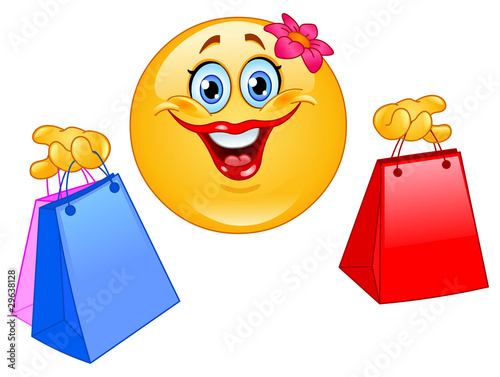 Shopping emoticon