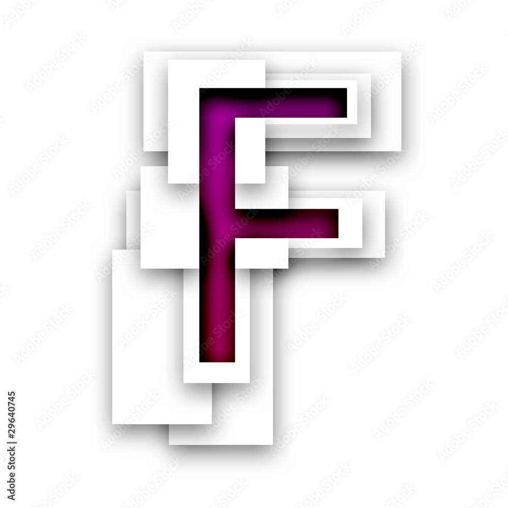 Buchstabe F Buchstabe F