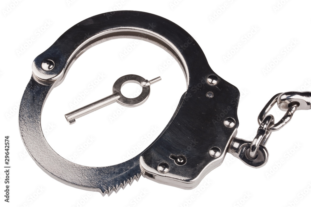Obraz premium Iron handcuffs