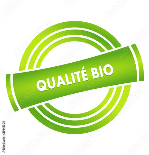 qualité bio sur vignette verte