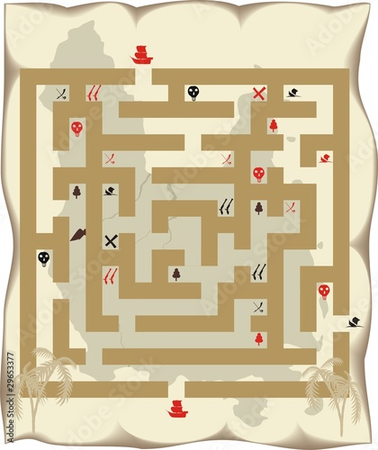 pirate maze