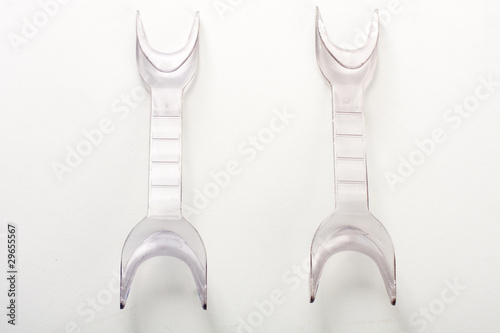 Obraz na płótnie Two double ended oral retractors