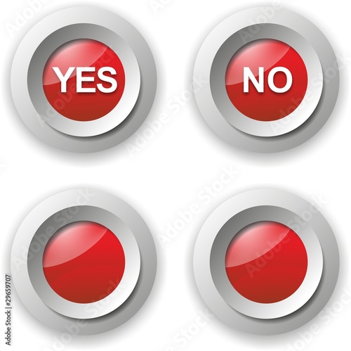 Yes No Button